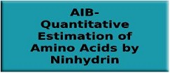 Quantitative Estimation of Amino Acids by Ninhydrin