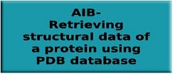 Retrieving structural data of a protein using PDB database